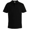 PROMODORO 4001 / Pánska polokošeľa z prstencovej bavlny - black 5XL