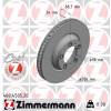 ZIMMERMANN Brzdový kotúč 460.4505.20