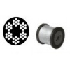 Oceľové lano poplastované v PVC 1/2mm DIN3055 1x7