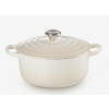 Le Creuset Signature - Pekáč kruhový s pokrievkou, objem 3,3 l, meringue 21177227164430