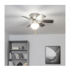 ZEVENTI | ZEVENTI - Stropný ventilátor GALDANA 1xE27/60W/230V šedá/biela | ZV0014