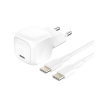 BELKIN 20W USB PD nabíjací adaptér biely + 1m USB-C kábel WCA009kq1MWH-B6