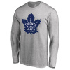 Toronto Maple Leafs - Primary Logo Ash NHL Tričko s dlhým rukávom S/USA=M/EU