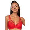 Dámska push-up podprsenka M-0198/11 Estelle Red - MAT 75D červená