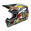 Prilba fullface ľahká na ENDURO MOTO O'Neal 3SRS Inked farebná M 57-58 cm