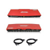 Prepínač KVM 4K Ultra HD 60Hz 4 x HDMI USB 2.0 Audio Output