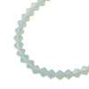 PRECIOSA MC perle Rondelle 4mm Chrysolite Opal - 30 ks