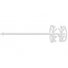 Metabo Metabo typ SR 12, kotúčové miešadlo 120 mm 626742000; 626742000
