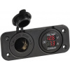 OSCULATI Digitálny voltmeter a ampérmeter a 12 V zásuvka
