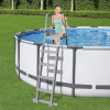 Bestway Bestway Flowclear 4-stupňový bezpečnostný rebrík do bazéna 132 cm