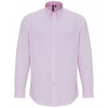Premier Workwear Pánska košeľa oxford s dlhým rukávom PR238 White XL