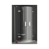 Sprchový kút RAVAK Smartline SMSKK 4-80 chróm+transparent dvojkrídlové dvere 3S244A00Y1
