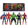 5 VEĽKÝCH AVENGERS THANOS SPIDERMAN ŽELEZNÉ POSTAVIČKY (AVENGERS SÚPRAVA 5 figúrok HULKA THANOSA SPIDERMANA Darček pre Ameriky ŽIARIACE)