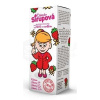 Doktorka Sirupová kalciový sirup s príchuťou jahôd s vanilkou 100 ml 100 ml sirup