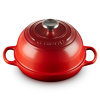 Le Creuset - Liatinový hrniec/pekáč na pečenie chleba 24 cm/1,6 l červený