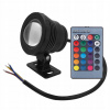 LAMPA PODWODNA S Diaľkovým Ovládaním RGB LED Svetlo do Bazéna
