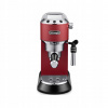 Kolbový kávovar na espresso De'Longhi Dedica Style 1350 W červený