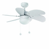 Stropný ventilátor s osvetlením Faro PALAO 33180 biela + ZDARMA Predĺžená záruka na 3 roky