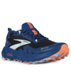 BROOKS Pánska bežecká obuv CASCADIA 17 GTX black/blue/firecracker - modrá Veľkosť EU: 43