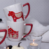 Porcelánový hrnček Scarf Modern Koník 420 ml AMBITION
