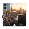Flipové pouzdro Mobiwear - Motorola Moto G05 - M138P New York (Knížkové flip pouzdro, obal, kryt na mobil Motorola Moto G05 - M138P New York, materiál Umělá kůže + TPU - ochrana 360°, stojánek, siliko