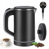 RÝCHLOVARNÁ CESTOVNÁ RÝCHLOVARNÁ KANVICA TICHÁ, MALÁ, 600 W, 800 ML, ČIERNA
