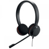 Jabra Evolve 20 MS Stereo Slúchadlá s mikrofónom Kábel Pres hlavu Kancelária / call centrum USB Typ-A Čierna (4999-823-109)
