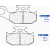 CL BRAKES brzdové doštičky 1235 ATV1