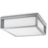 Philips 8719514385344 vonkajšie stropné svietidlo Skies 2x42W | E27 | IP44 - šedá