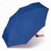 Dáždniky - Automatický, skladací dáždnik, s červenou farbou, modrou farbou Benetton (Dáždnik dáždnik benetton mini ac)