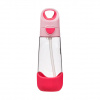 B.BOX fľaša na pitie so slamkou 600ml Varianta: Flamingo Fizz