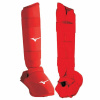 Chrániče holení MIZUNO pre karate - červené