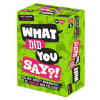 Čo si povedal? spoločenská hra