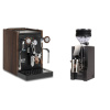 Biepi Sara PID, black/wood + Eureka Mignon Zero, CR black