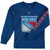 Dětské tričko New York Rangers NHL Old Time Hockey Two Hit Long Sleeve Veľkosť: Dětské L (11 - 12 let)