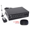 Mono zosilňovač BSA s rádiovým diaľkovým ovládaním a streamerom WR2 MKII * 2x MIC, 2x AUX * 50W * 100V / 8 Ohm
