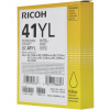 Ricoh GC-41Y (405768), originálna gelová náplň, žltá