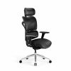 Kancelárska ergonomická stolička Diablo V-Commander, Čierno-Čierny