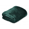 Flanelová deka Viktoria 140x200 cm, zelená