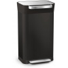 JOSEPH JOSEPH Odpadkový kôš stláčací – kompaktor Titan 30 L Steel 30146, čierny