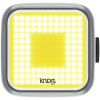 Predná blikačka Knog Blinder Square – black uni