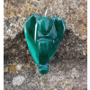 Malachit prívesok anjel (30 x 20 x 7 mm)