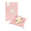 Doudou Plyšová hračka maznáčik ružová Žirafa 19 cm