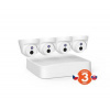 Tenda K4P-4CR Video Security PoE Kit 4MPx NVR CCTV 4CH + 4x Conch kamera