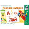 Vzdelávacie puzzle Poznávam abecedu Kapitan Nauka 3-6 rokov