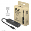 CLUB3D CAC-1588 adaptér k video kabelům 0,17 m USB typu C HDMI Černá