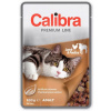 Calibra Premium cat Kapsička - Adult Jahňa & hydina v omáčke 24 x 100 g