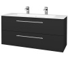 Dreja Umývadlova skrinka GIO SZZ2 120 - N03 Graphite / Úchytka T02 / N03 Graphite