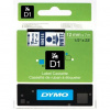 páska DYMO 45014 D1 Blue On White Tape (12mm)