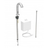 Geberit Piave Elektronický umývadlový ventil, sieťové napájanie, easy to clean, kefovaná nerezová 116.161.SN.1
